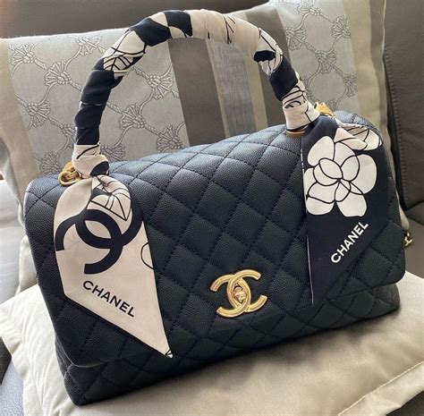 chanel large beige coco handle bag|Coco Chanel bag price.